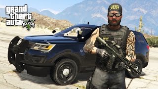 Grand Theft Auto V First Person Experience  PS4 [upl. by Carberry473]