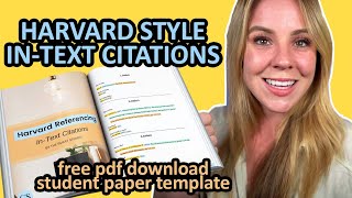 How to Create Citations in Harvard Referencing Style [upl. by Kooima]