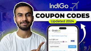 Indigo Coupon Codes Today 2024  Indigo Promo Code Domestic Flight Indigo Flight Offers 2024 [upl. by Narrat]