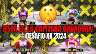 ¡BOMBAZO SE FILTRA QUIEN ES LA CAPITANA GANADORA😱DESAFIO XX 2024  🔥PRUEBA DE CAPITANAS [upl. by Ytirehc]