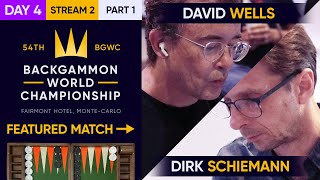 54th Backgammon World Championship  Day 4  Stream 2  Part 1  High Roller amp WC Main Undefeated [upl. by Sewole]