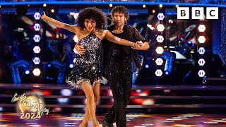 Shayne Ward and Nancy Xu Samba to Do I Do by Stevie Wonder ✨ BBC Strictly 2024 [upl. by Aynotan]