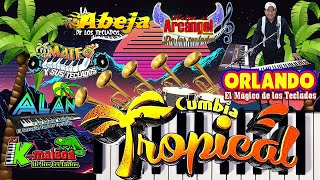 MIX GUERRA DE TECLADISTAS Cumbias para Bailar Lo Mas Movido 🎺🎧🎷 Tremenda Musica Super Alegre [upl. by Arleen]