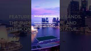 🇸🇬💦🏙️ travel visit singapore marinabaysingapore motivation electronicartist musicgenre [upl. by Dnivra]