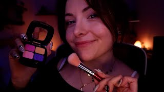 ASMR  Ton amie bavarde te maquille avant ta soirée [upl. by Seidel373]