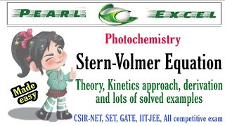 Easy way to understand SternVolmer Equation with graphical representation [upl. by Michaeu621]