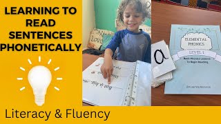 My 4 year old Phonics Lessons Learn to Read [upl. by Louisette]