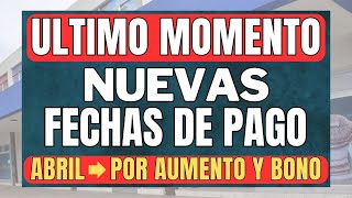 URGENTE 🚨 NUEVAS FECHAS DE PAGO en abril 2024 ➡️ Cuanto cobro JUBILADOS y PENSIONADOS PNC Anses [upl. by Haidedej406]