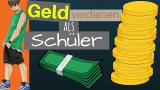 SUPER NEBENJOBS FÜR SCHÜLER  Geld verdienen als Jugendlicher mit 131415 amp 16 Jahren [upl. by Aggi436]