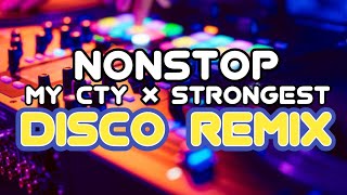 NONSTOP DISCO REMIX  DANCE MUSIC REMIX WITH STRONG BASS VOL 8 [upl. by Eelimaj]