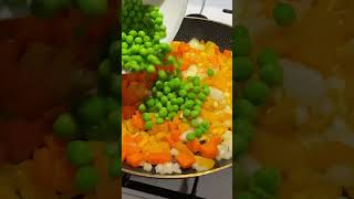 Vegetable Pasta 🧅 🥦🥕  Day 7 of Gymshark 66 [upl. by Aeslehc]