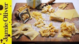 How To Make Pasta Shapes  Jamies Comfort Food  Gennaro Contaldo [upl. by Yartnod581]