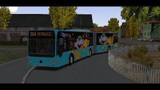 OMSI 2  Opstina Surcin line 604  MB O530 G Aachen Addon  Fanta Repaint [upl. by Valry46]