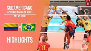 COLOMBIA 🆚 BRASIL 4K Triunfo Histórico de Colombia en el Sudamericano Sub21  Perú 2024 [upl. by Howes]