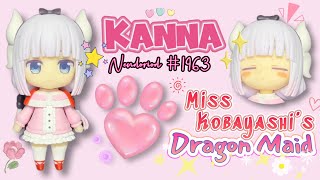 UNBOXING Nendoroid 1963  Miss Kobayashis Dragon Maid Kanna [upl. by Llerat]