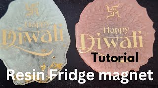 how to make fridge magnetResin fridge magnet kaise banayefridge magnet full tutorial easy steps [upl. by Enomal]