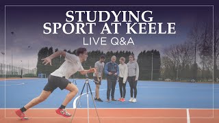 Explore studying sport at Keele  Live QampA [upl. by Lindsey]