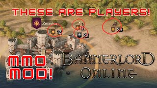 FIRST LOOK AT BANNERLORD ONLINE THE MMO MOD [upl. by Mcilroy]