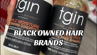 BLACK OWEND HAIR BRANDS [upl. by Areivax623]