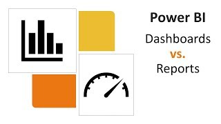 Power BI  Dashboards vs Reports [upl. by Udele]