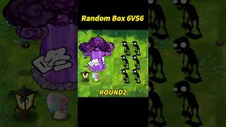 PVZ 1 Fusion Challenge 6 Plant Boxes vs 6 Zombie Boxespvz plantsvszombies pvzchallenge [upl. by Rebak]