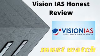 Vision IAS Online Classes Review  3 year course honest review  Is it worth purchasing the course [upl. by Conal307]