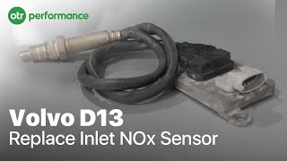 Replace Inlet NOx Sensor on Volvo D13 and Mack MP8 Engine [upl. by Yerffoj]