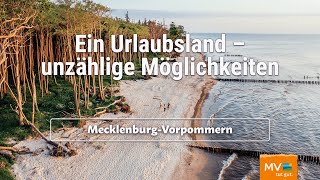 Entdecke MecklenburgVorpommern zwischen Ostseeküste und Mecklenburgischer Seenplatte 2022 [upl. by Redyr]