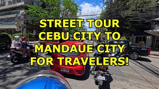 CEBU CITY TO MANDAUE CITY TOUR FOR TRAVELERS HOTELS CONDOS amp SITES [upl. by Gemina153]