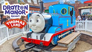 Thomas Land Drayton Manor Full Walkthrough Every Ride and Attraction Sept 2021 4K [upl. by Frick365]