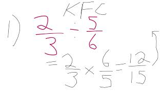 Dividing Fractions KS2 KS3 11 Maths 13 Maths Functional Skills Maths Level 12 Entry Level 3 GCSE [upl. by Tadeo]