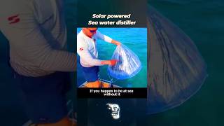 SolarPowered Sea Water Distillation facts science [upl. by Cuhp]