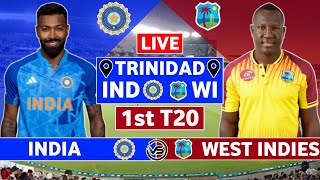 India vs West Indies 1st T20 Live Scores  IND vs WI T20 Live Scores amp Commentary  sports [upl. by Dana]