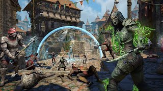 The Elder Scrolls Online Official Conquer the Battlegrounds Trailer [upl. by Hayila50]