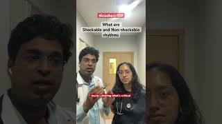 icushort 159 What are Shockable and Nonshockable rhythms esbicm shorts [upl. by Bertina]