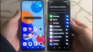 Comment cacher une application sur redmi note 11 [upl. by Acireh654]