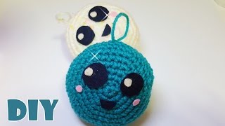 DIY  Tutorial portachiavi faccinasmile amigurumi Facilissimo  DIY amigurumi smile [upl. by Adnoloy]