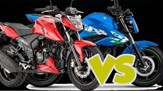 Suzuki GiXxer 150fi o Apache 1604v Cuál te comprarías 🚨 [upl. by Swee]