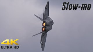 F22 Raptor Tactical Pitch in Slowmo [upl. by Asseneg234]