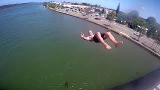 Jumping Maroochydore bridge [upl. by Pallas]