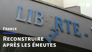 A MontSaintMartin reconstruire après les émeutes  AFP [upl. by Beebe]