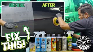 How To Completely Correct Contaminated and Scratched Paint With A Two Step Polish  Chemical Guys [upl. by Skoorb444]