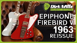 Dirk Witte  Epiphone Inspired By Gibson Custom 1963 Firebird V [upl. by Dumas]