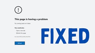 How to Fix STATUSACCESSVIOLATION Error in Browser on Windows 11 [upl. by Wootten491]
