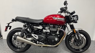 2023 Triumph Speed Twin at Joes Bikes  Sold [upl. by Auqkinahs127]