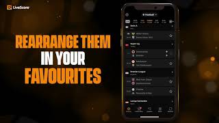 How to Prioritise Your Scores Page on the LiveScore App  LiveScore [upl. by Soigroeg650]