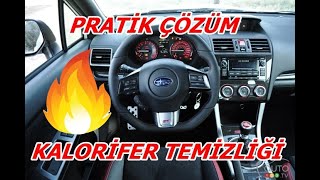 TÜM ARAÇLAR İÇİN KALORİFER PETEK TEMİZLİĞİ [upl. by Yerot]