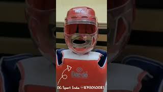 DAEDO TAEKWONDO SPARRING KIT UNBOXING DG SPORT TAEKWONDO ACADEMY [upl. by Latreese]