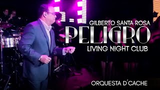 Gilberto Santa Rosa con Orquesta Femenina DCache  Peligro  Salsa en Vivo [upl. by Onitselec]