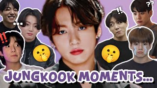 100 ICONIC moments in the HISTORY of JUNGKOOK BTS [upl. by Aztinad]